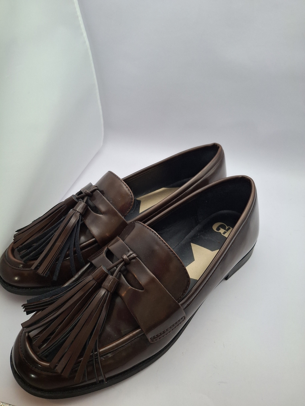Giani Bini Women's Tassel Loafers Brown US 9M
